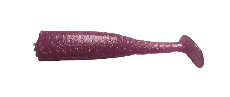 Bubblegum Pink Golaith 4'' PaddleTail (HANDMADE)