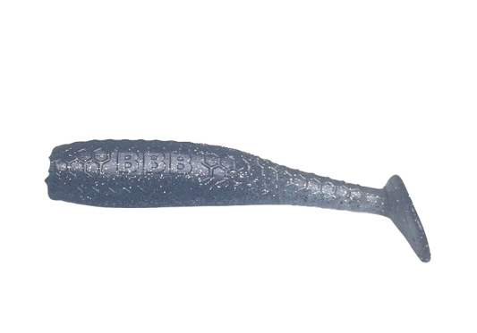 Clearwater Purple Goliath 4'' PaddleTail (HANDMADE)
