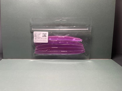 Purple Grape Finesse Worm Pack (HANDMADE)