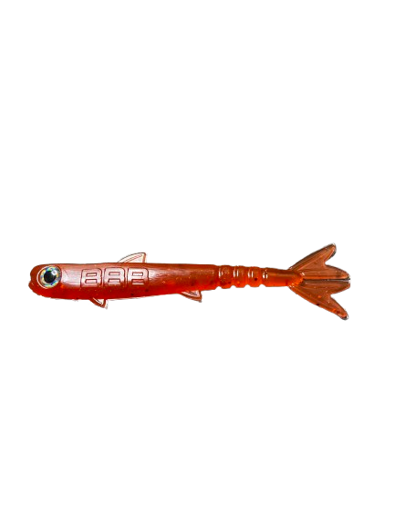 Devils Red 5" Double Tail (HANDMADE)